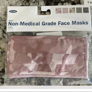 Old Navy Adult Face Mask Pack of 5 Camo Print NEW